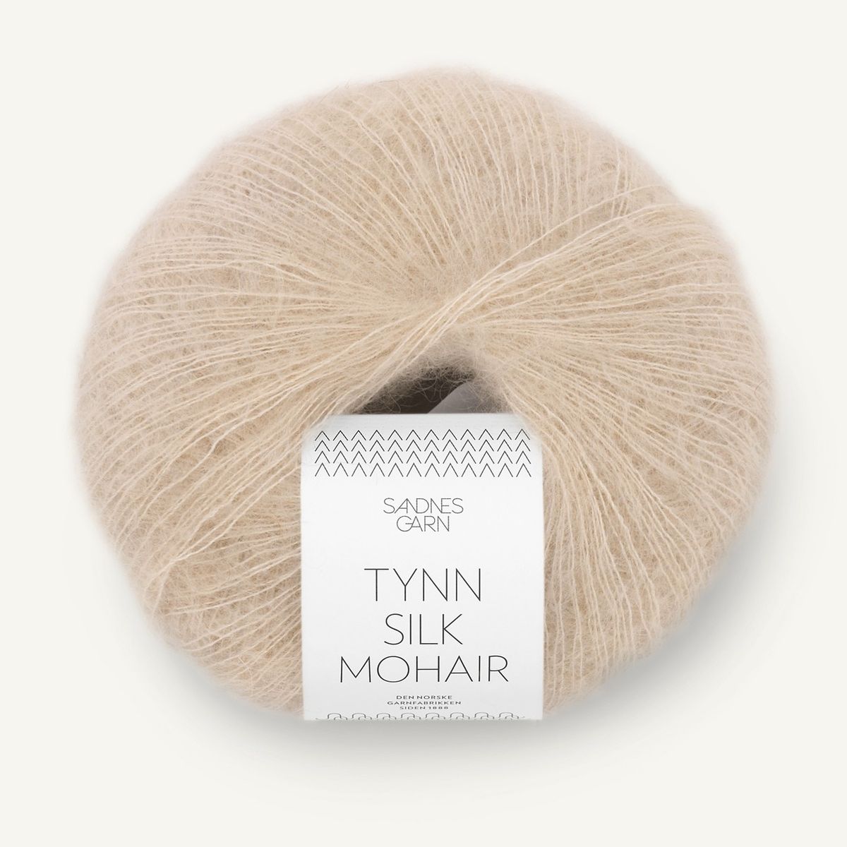 Tynn Silk Mohair - 2650 Beigemelert