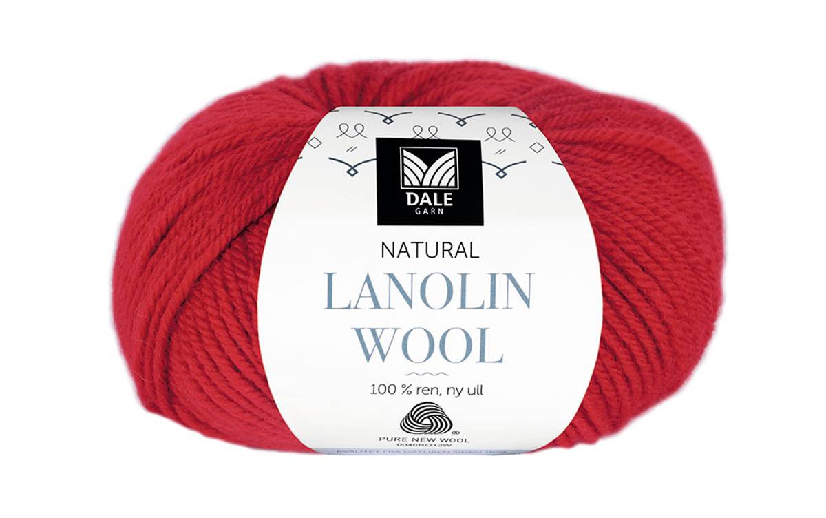 Lanolin Wool - 1407 Klarrød