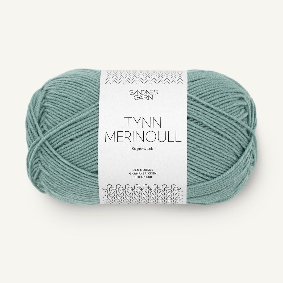 Tynn Merinoull - 7741 Støvet Petrol