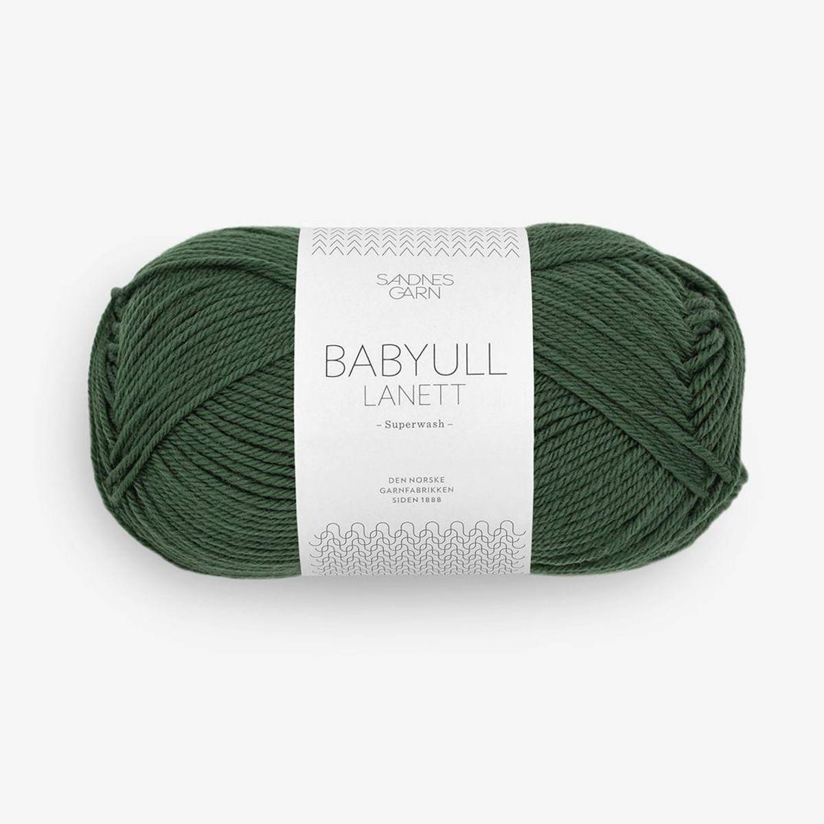 Babyull Lanett - 8082 Skoggrønn