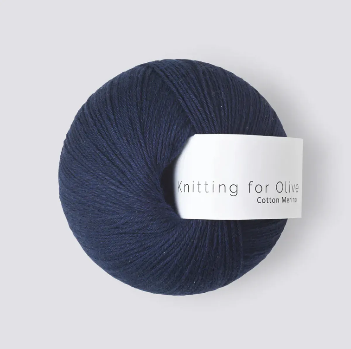 Cotton Merino - Marineblå