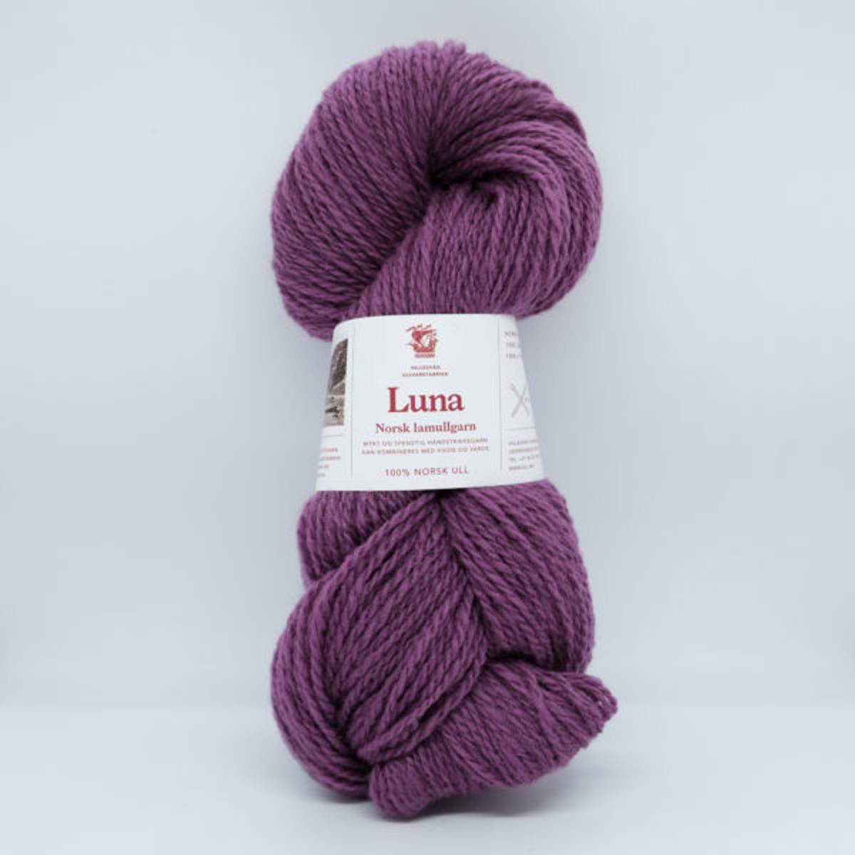Luna - Mørk Lillarosa
